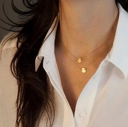 Tiny Heart Choker Necklace for Women Silver Color Chain Smalll Love Necklace Pendant on neck Bohemian Chocker Necklace Jewelry