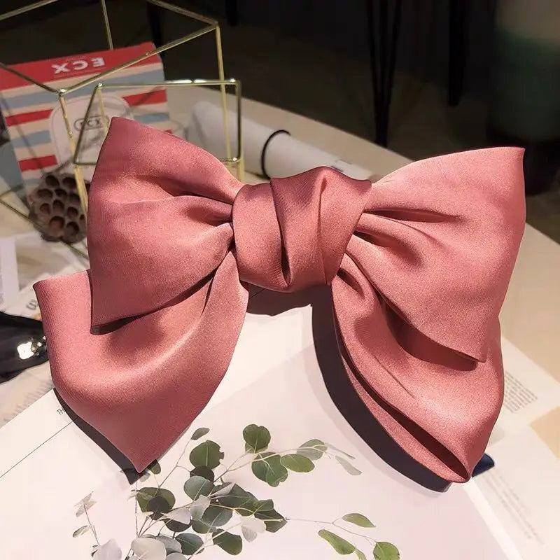 Chiffon Bow Hair Clip