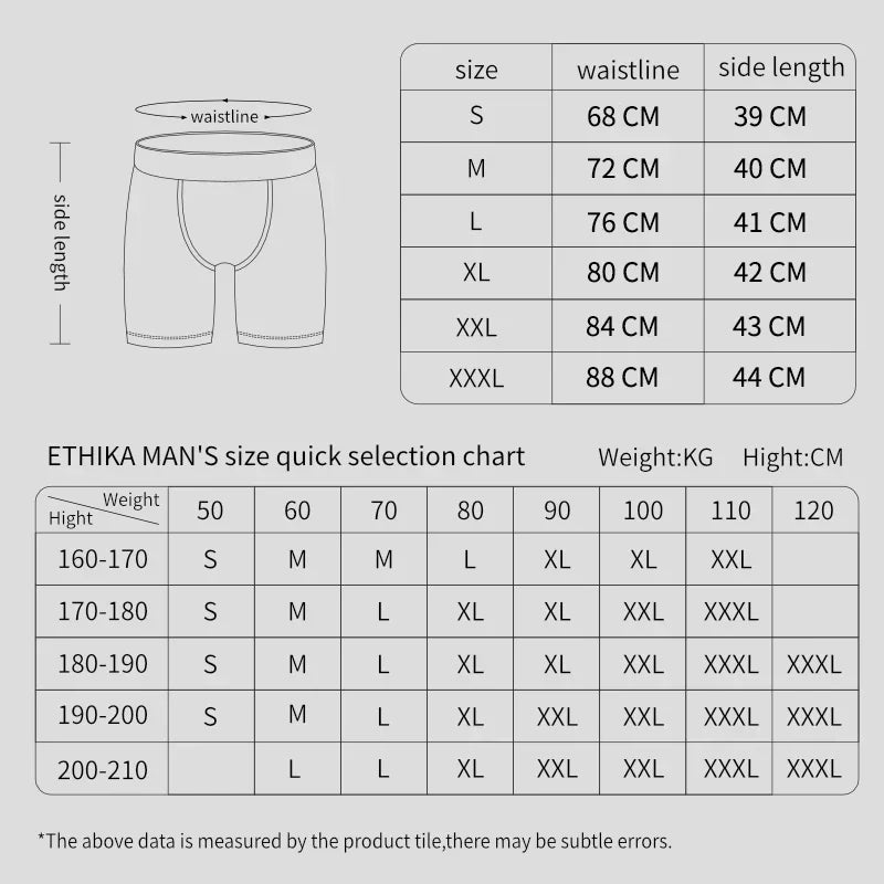 4x Ethika Underwear Boxer