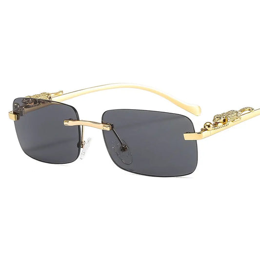 Rimless Square Sunglasses