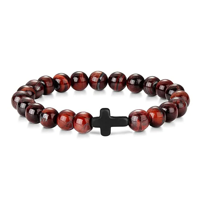 Natural Stone and wood Bracelets