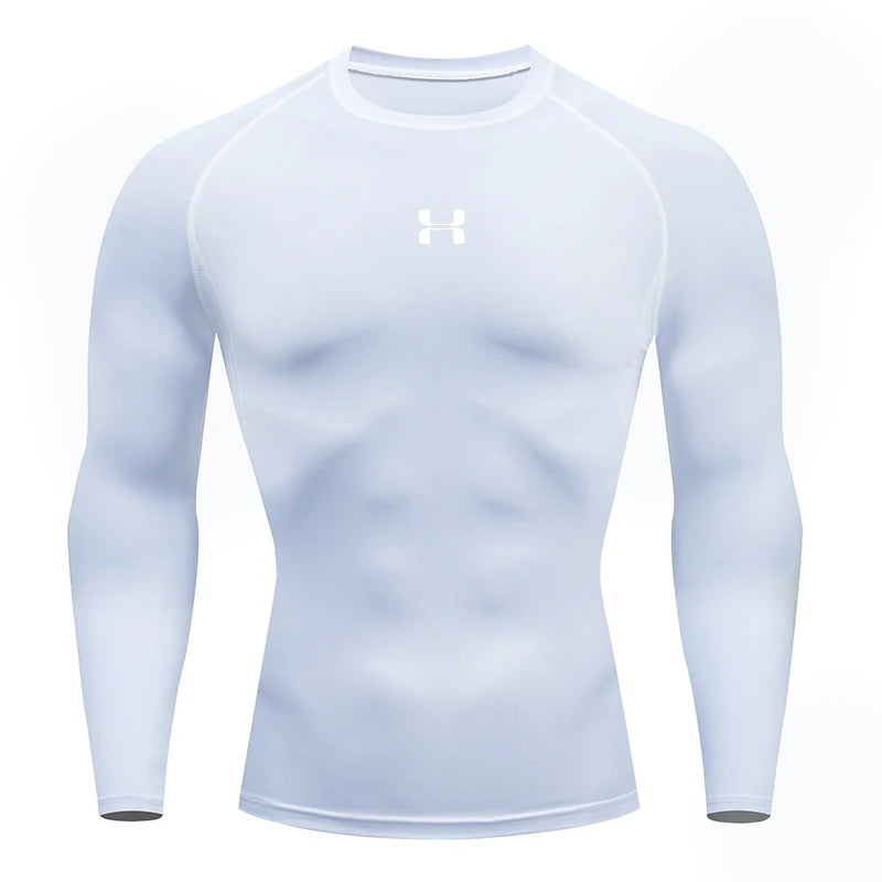 Men Running Compression T-shirt