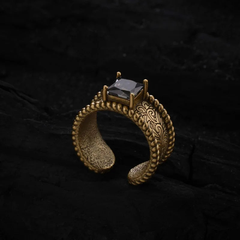 Silve Wing Dragon Ring