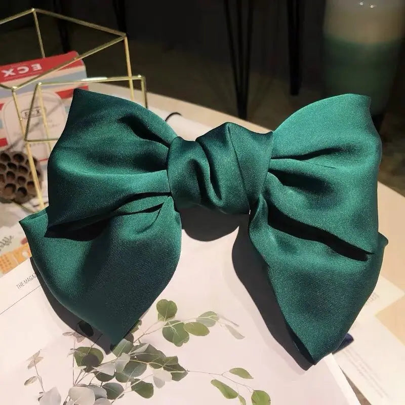 Chiffon Bow Hair Clip