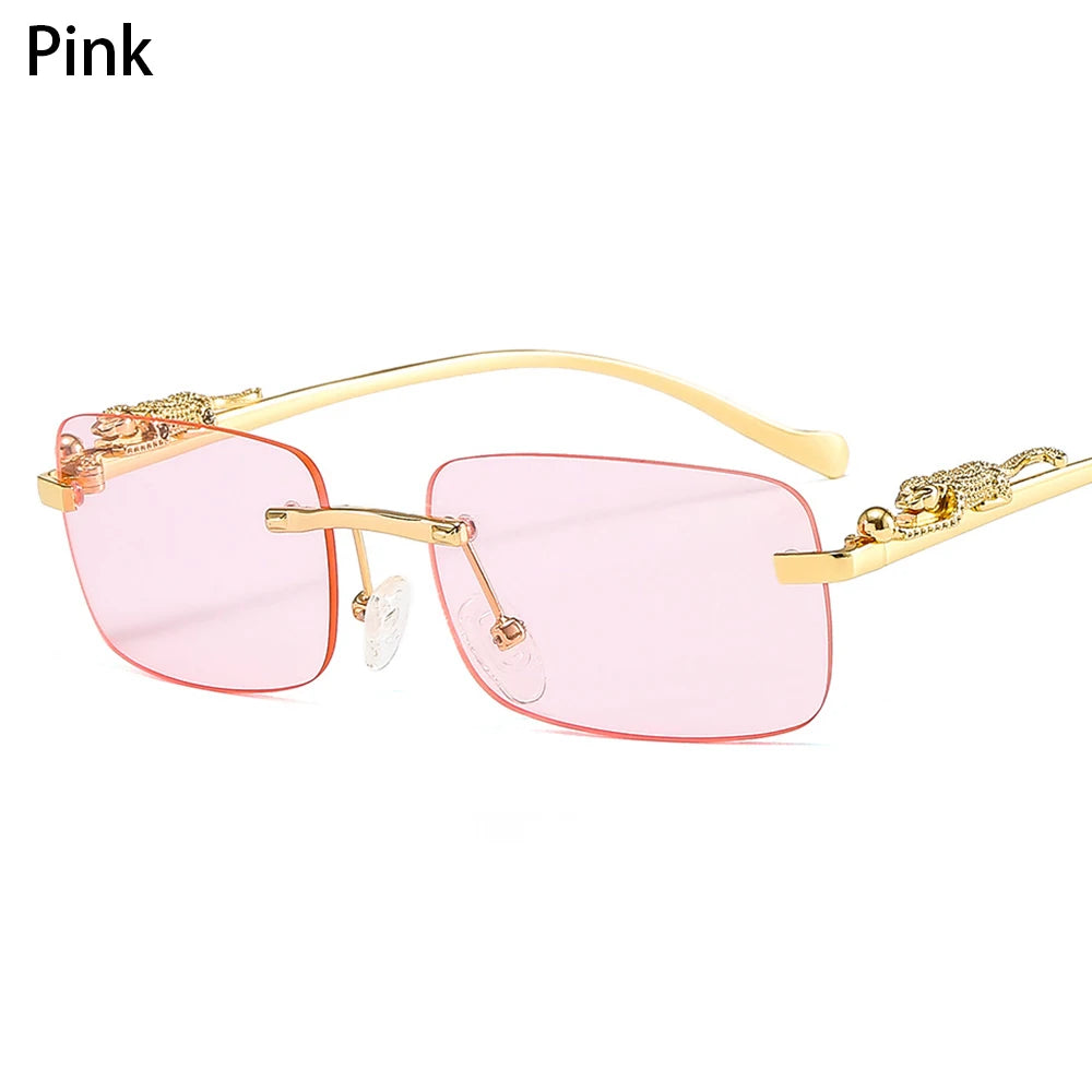 Rimless Square Sunglasses