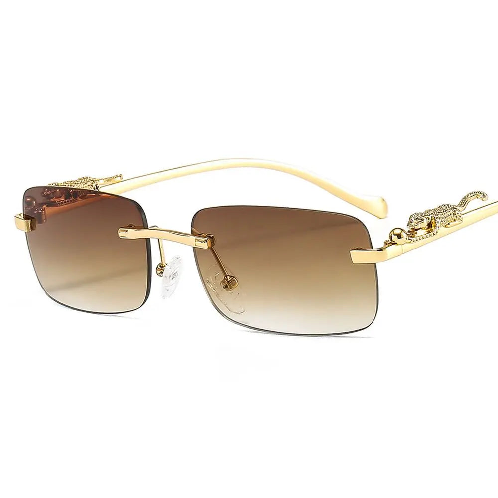 Rimless Square Sunglasses