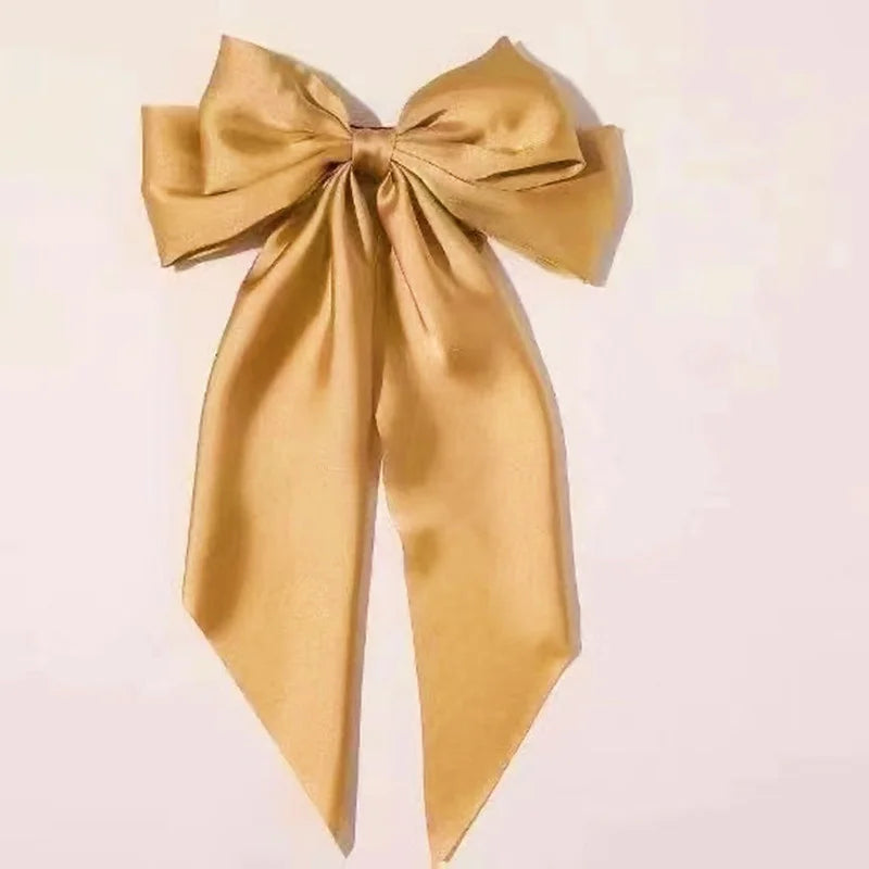 Chiffon Bow Hair Clip