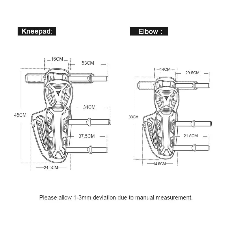 Elbow and Knee Protector Set