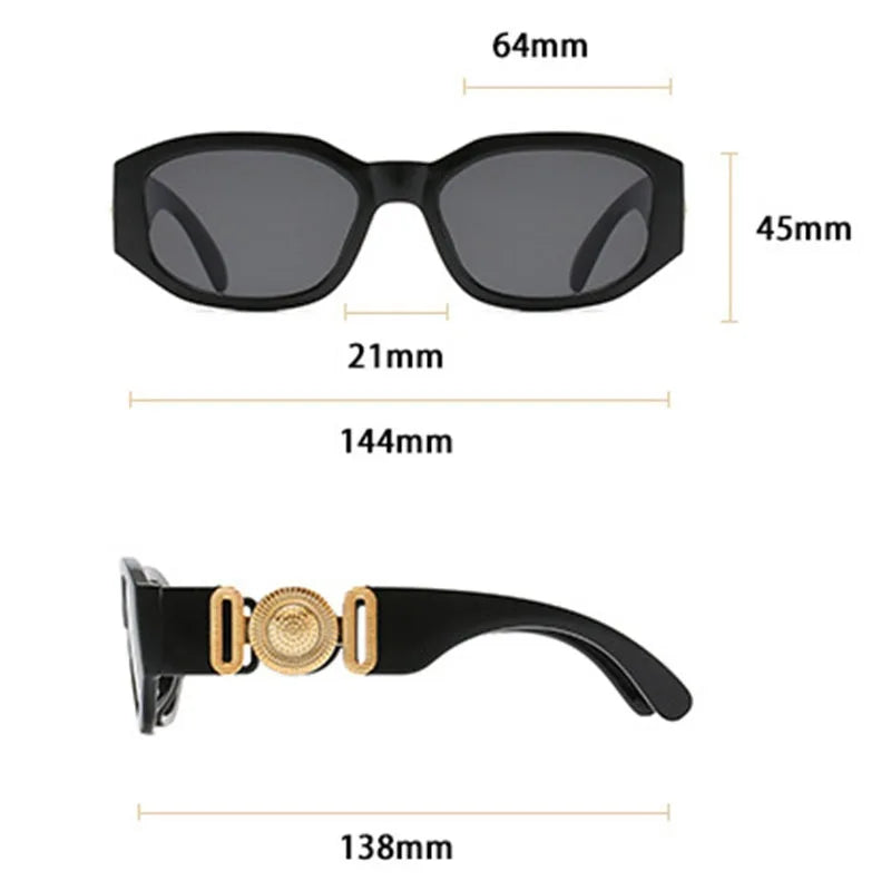 Small Oval Sunglasses