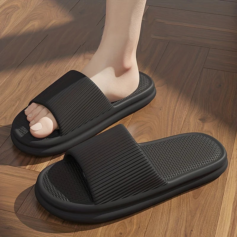 New Men's Solid EVA Slides