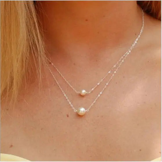 Tiny Heart Choker Necklace for Women Silver Color Chain Smalll Love Necklace Pendant on neck Bohemian Chocker Necklace Jewelry