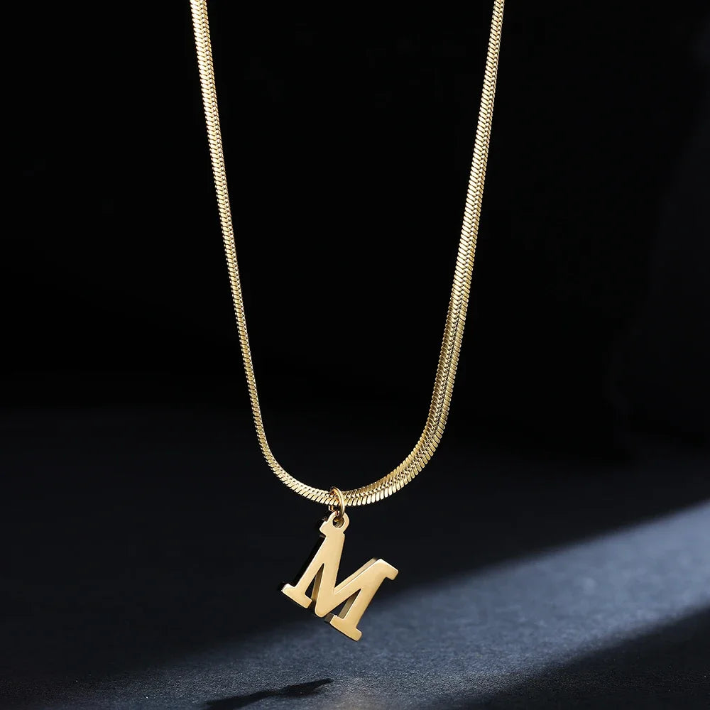 A-Z Gold Necklace