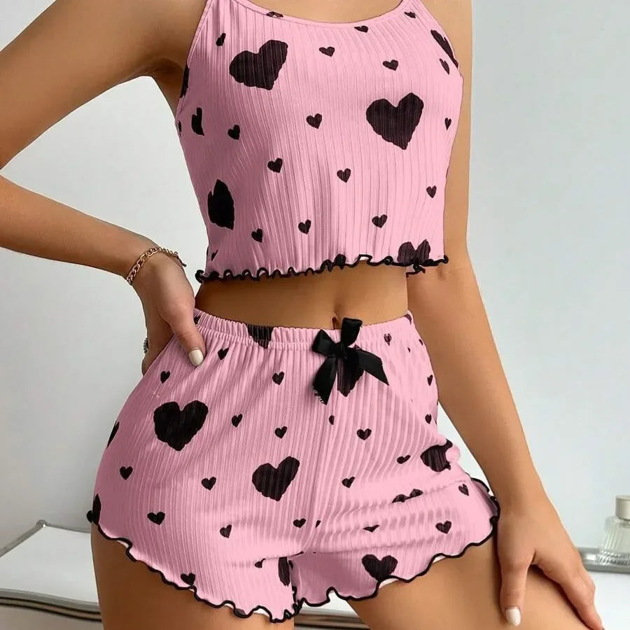 Summer Women's Sleepwear Pajamas