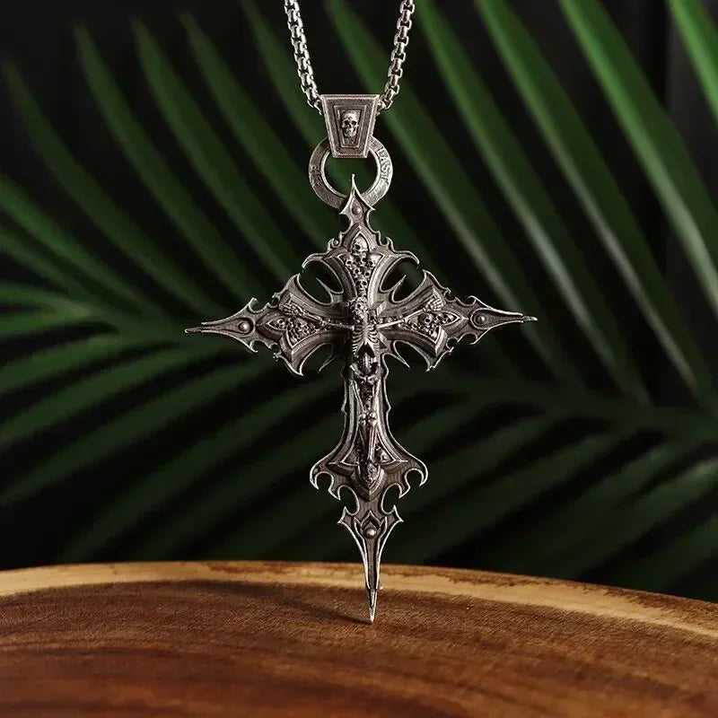 Purgatory Cross Necklace