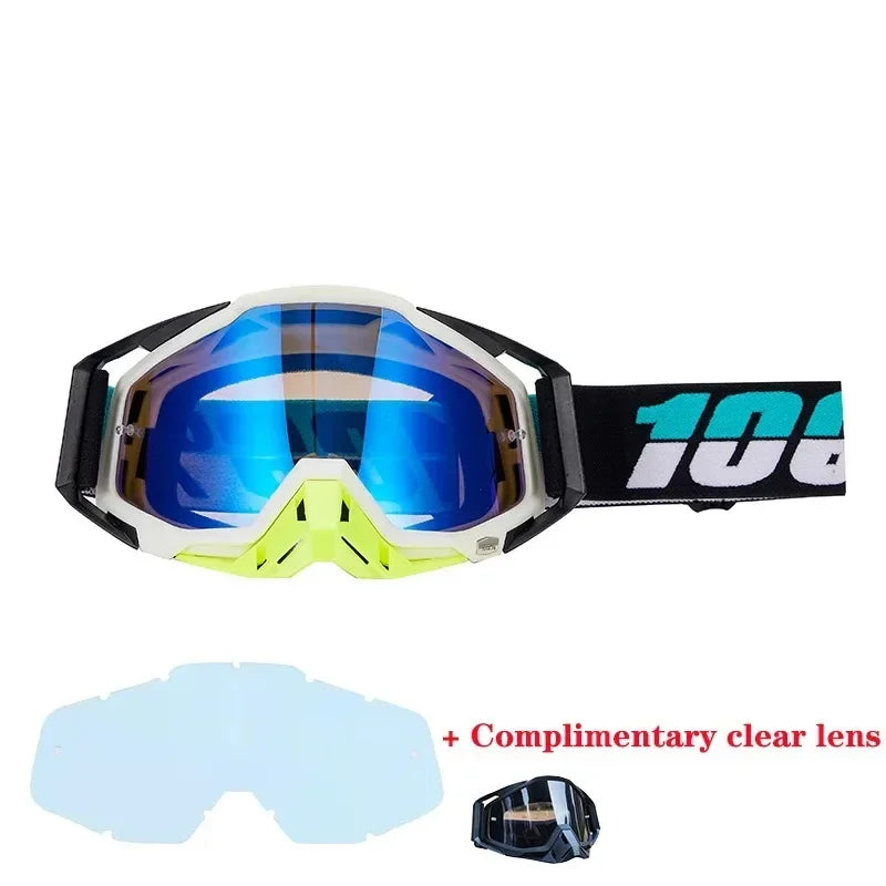 100%  Motorcycle Glasses