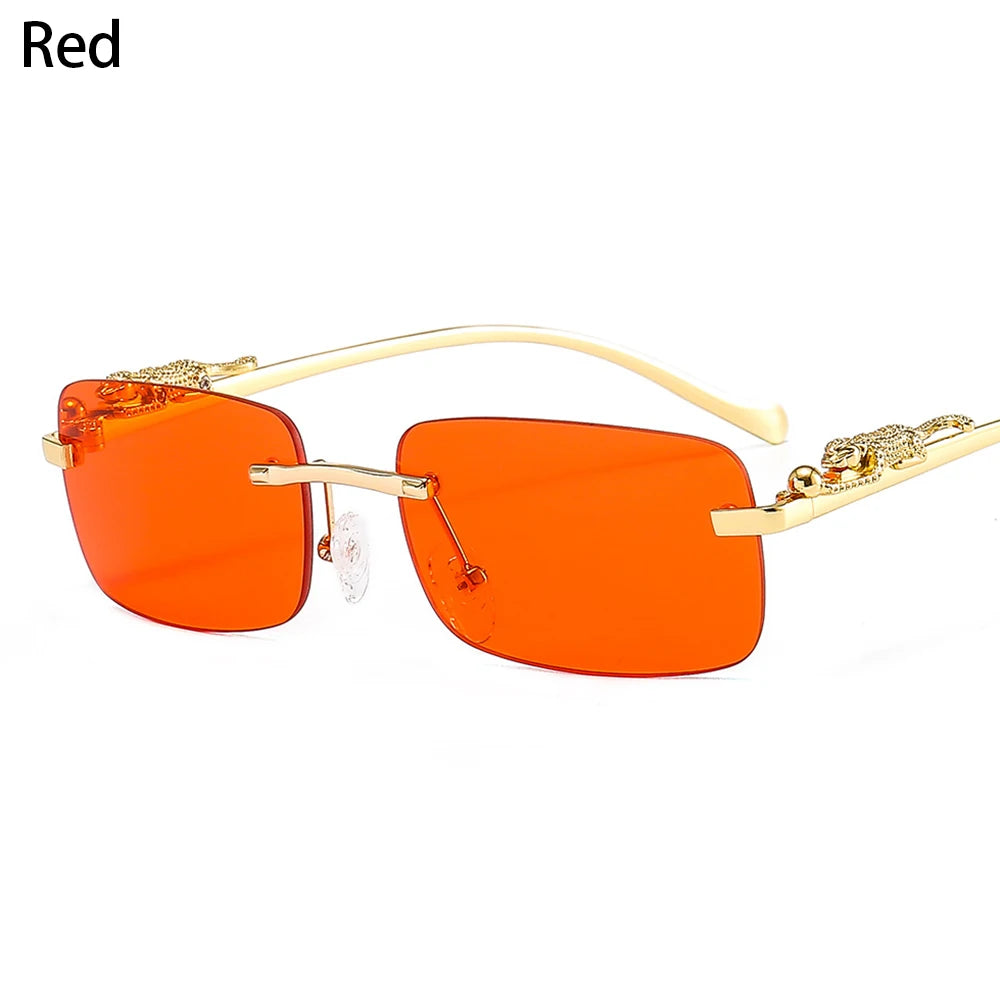 Rimless Square Sunglasses