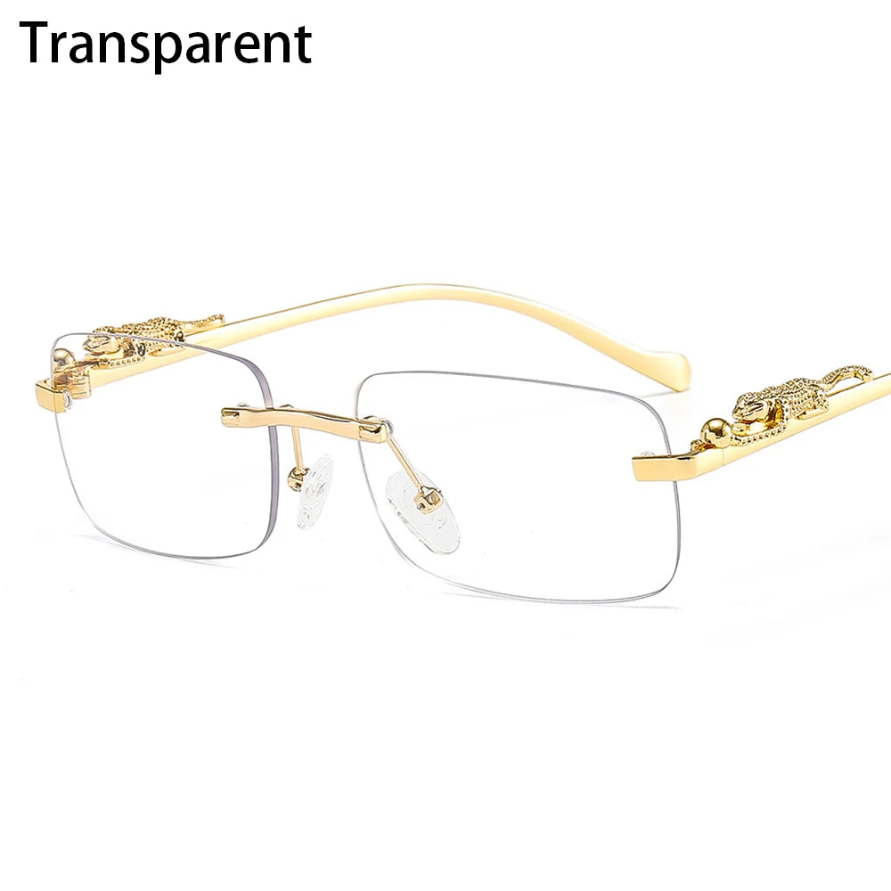 Rimless Square Sunglasses