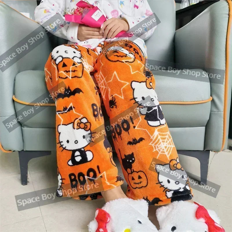 Halloween Hello Kitty Pajama Pants