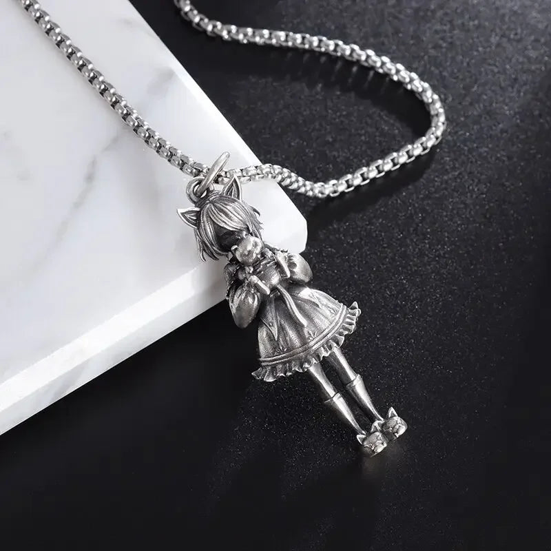 Purgatory Cross Necklace