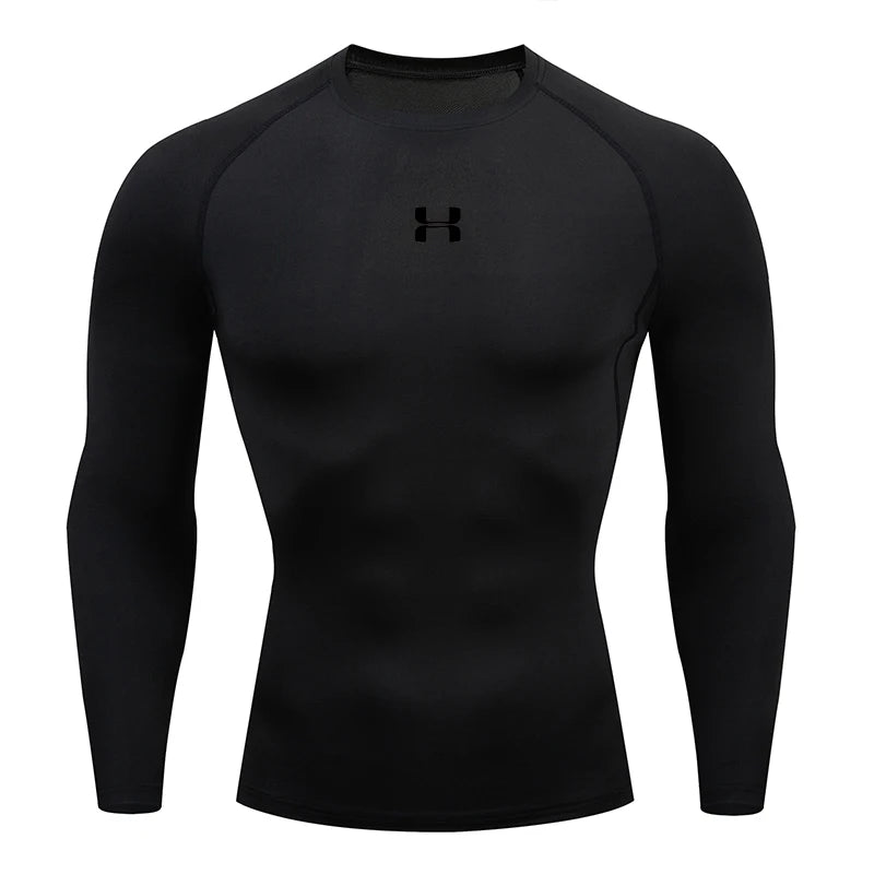 Men Running Compression T-shirt