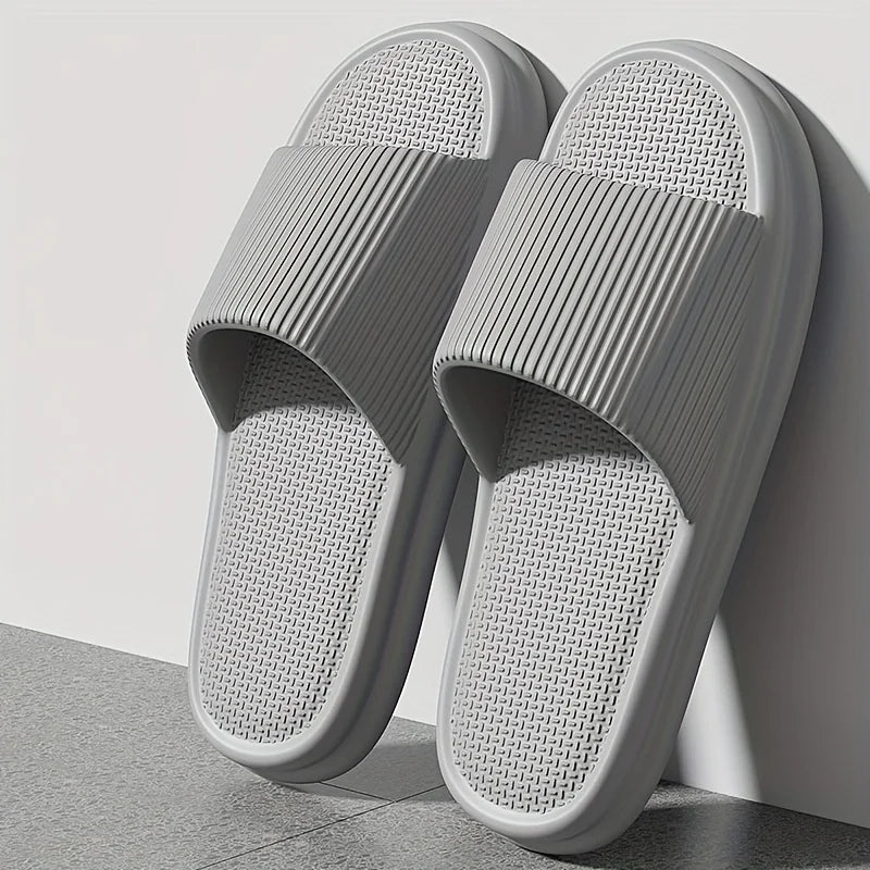 New Men's Solid EVA Slides