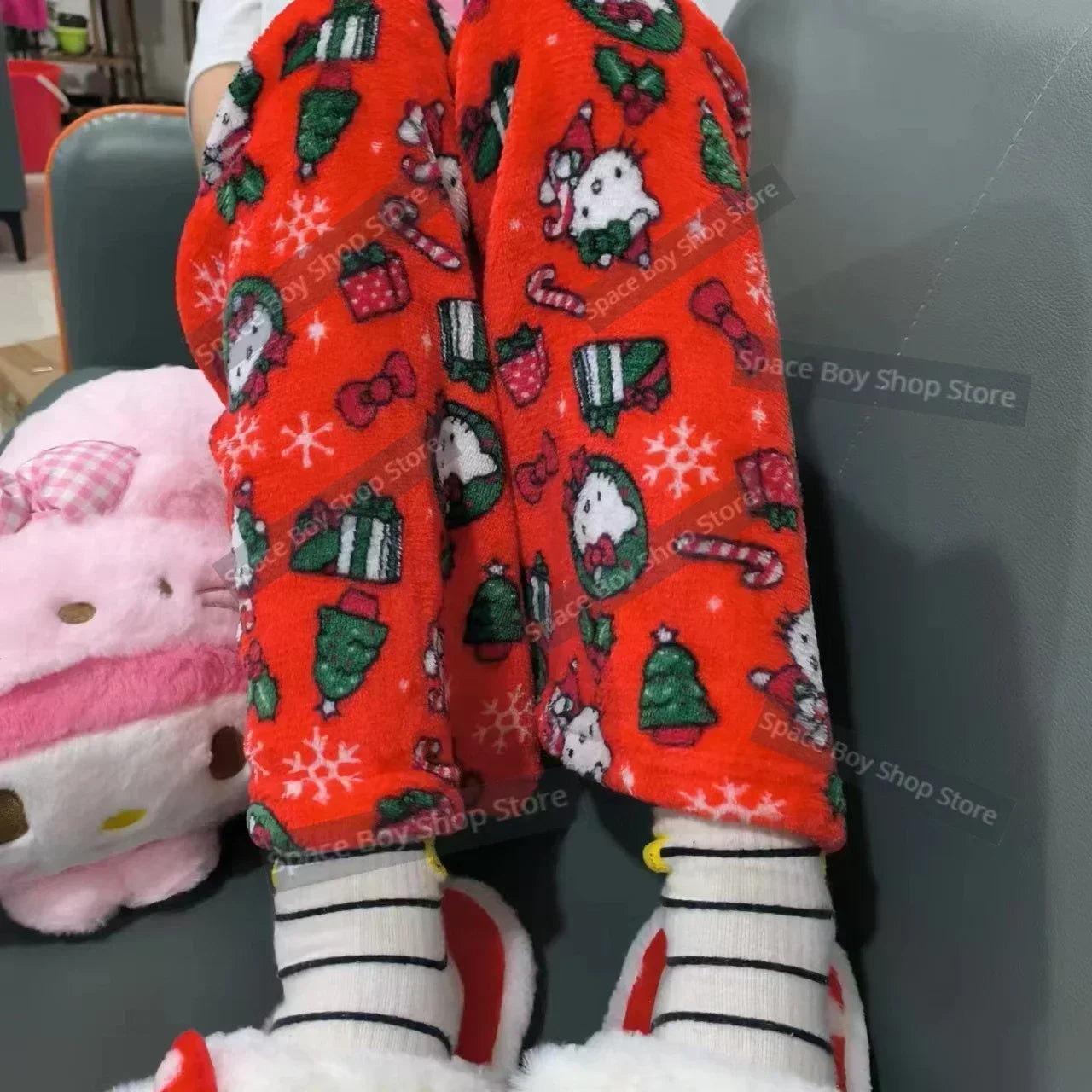 Halloween Hello Kitty Pajama Pants