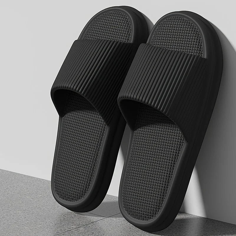 New Men's Solid EVA Slides