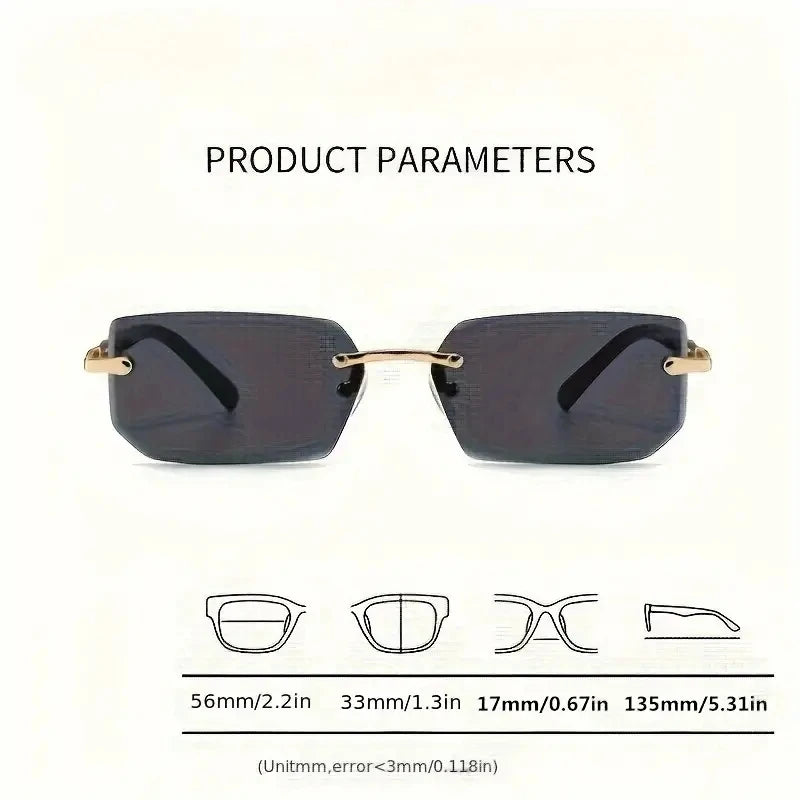 Rimless Sunglasses