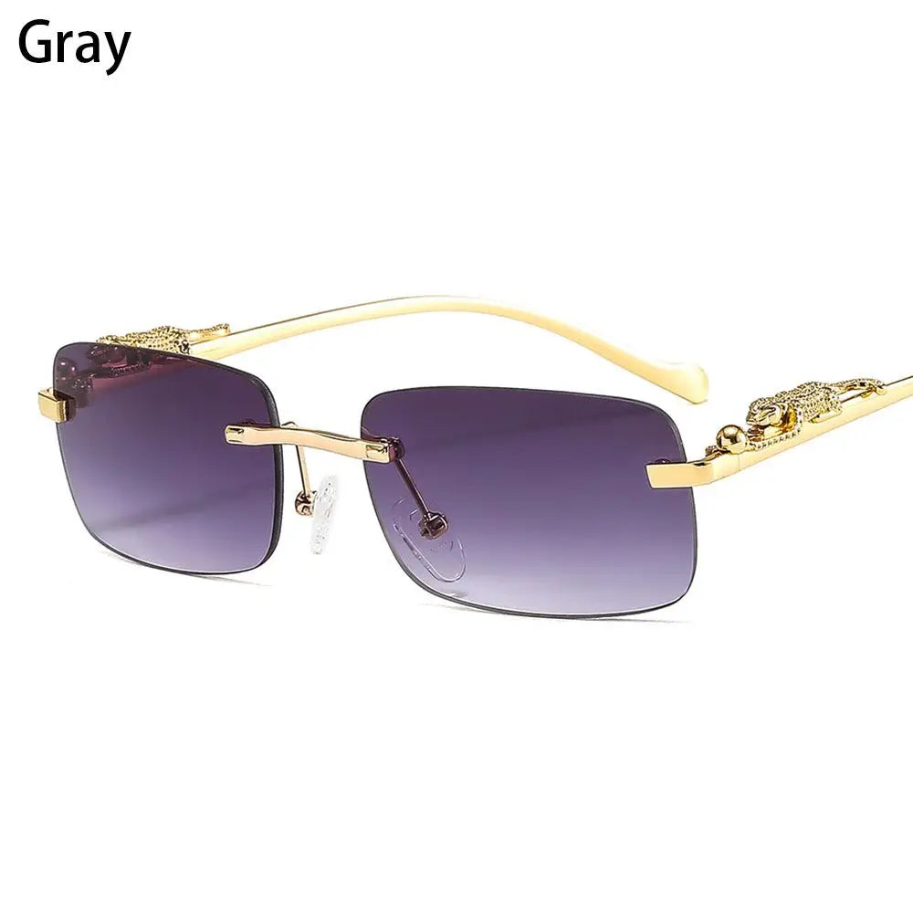 Rimless Square Sunglasses