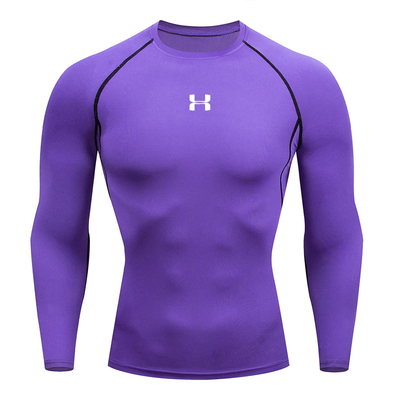 Men Running Compression T-shirt