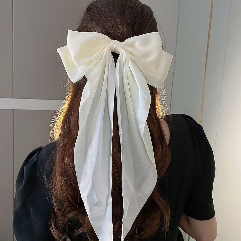 Chiffon Bow Hair Clip