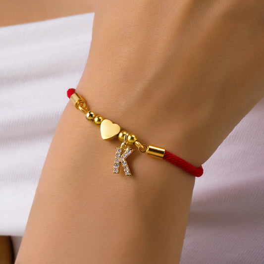 Gold A-Z Bracelet