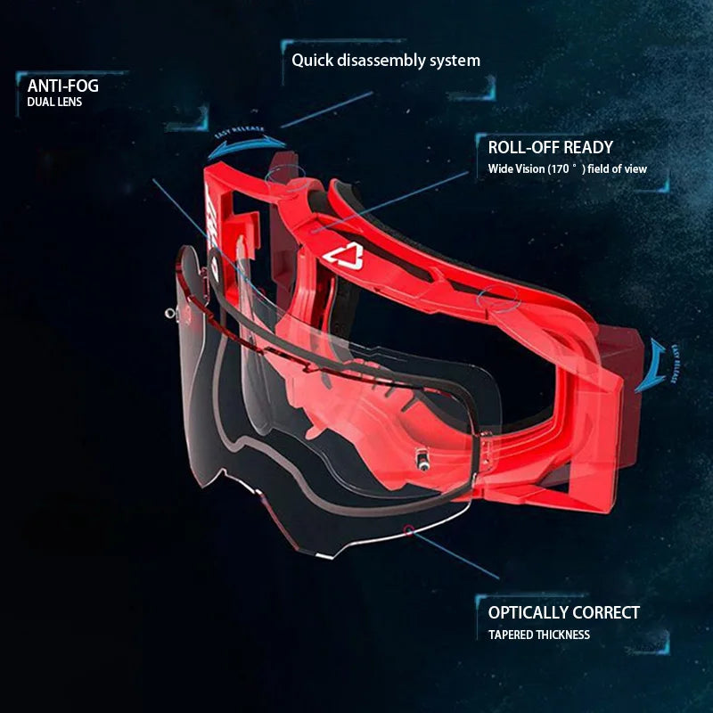 LEATT Enduro Sfety Goggles