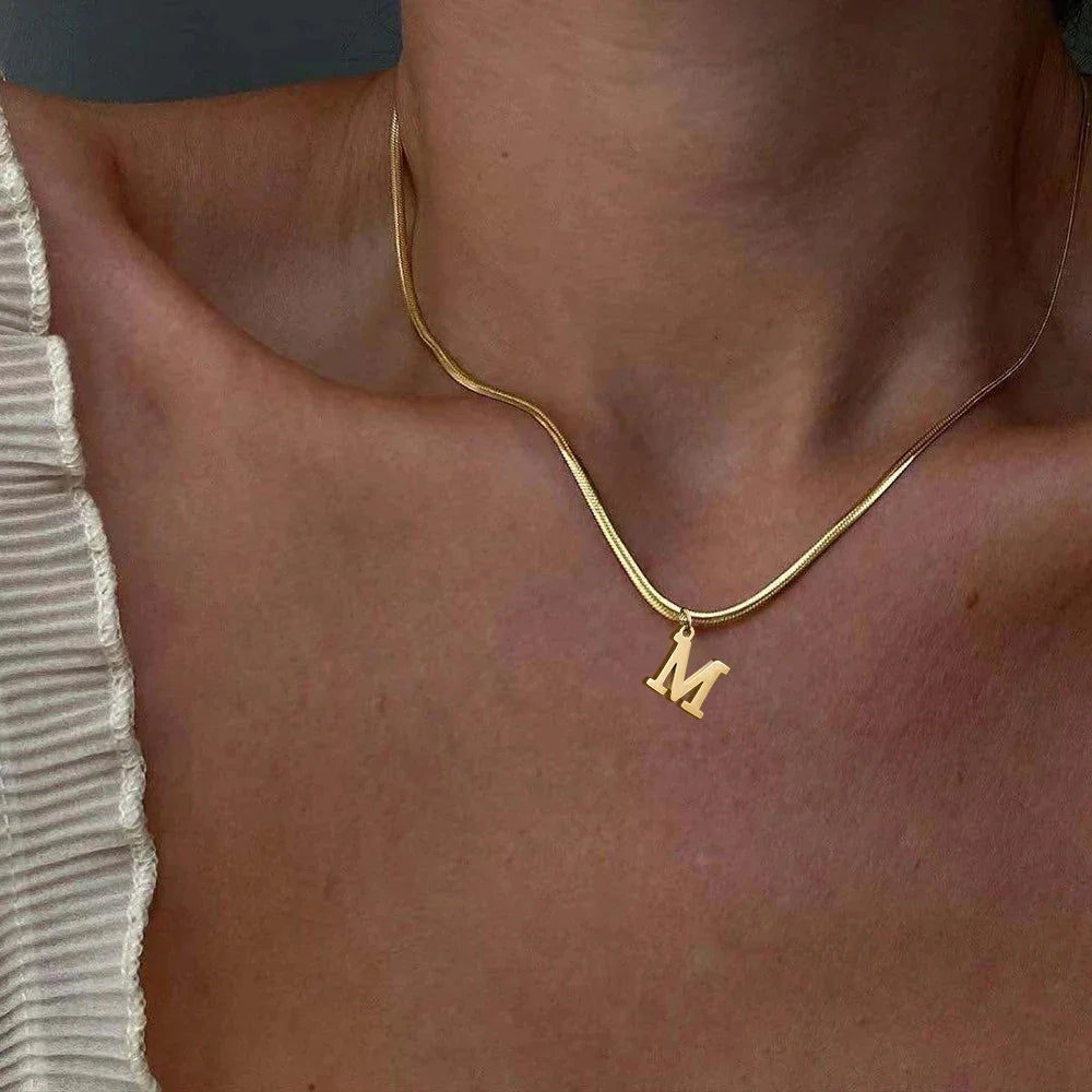 A-Z Gold Necklace