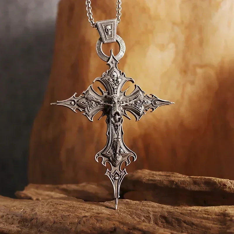 Purgatory Cross Necklace