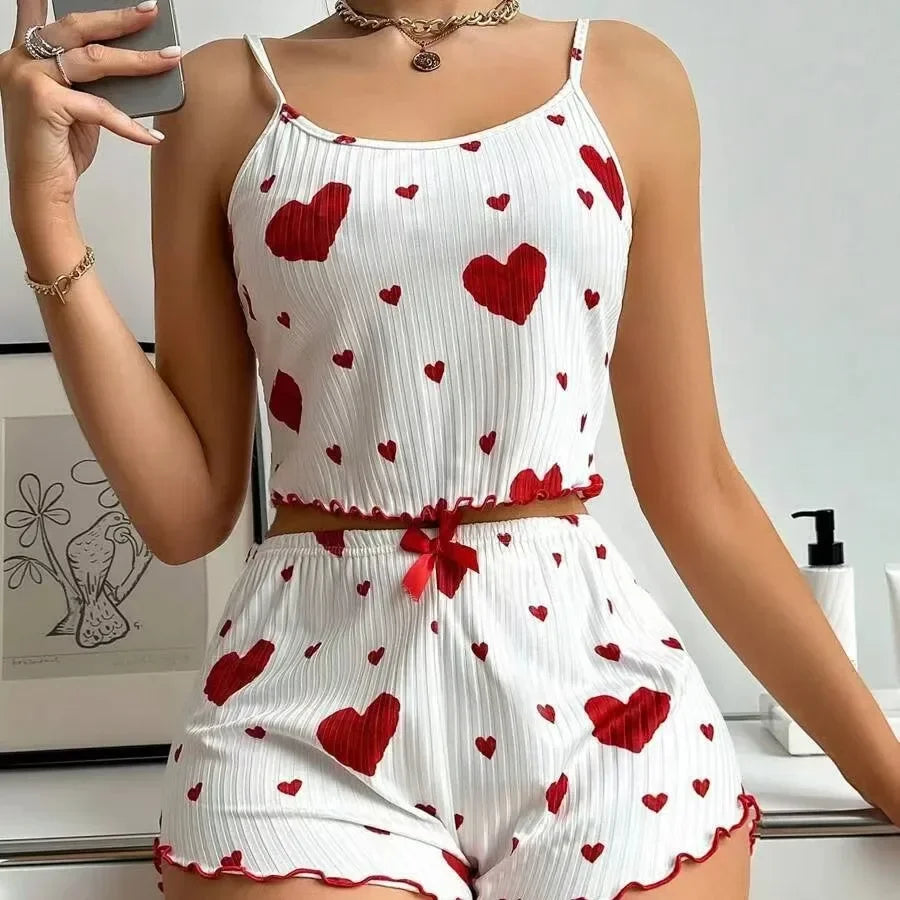 Summer Women's Sleepwear Pajamas