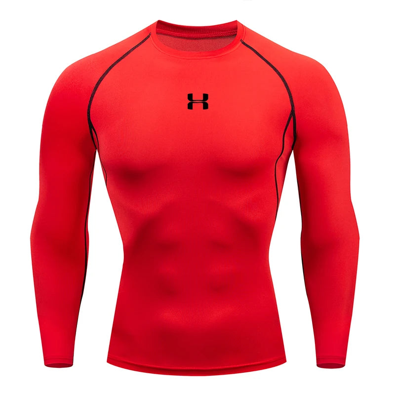 Men Running Compression T-shirt