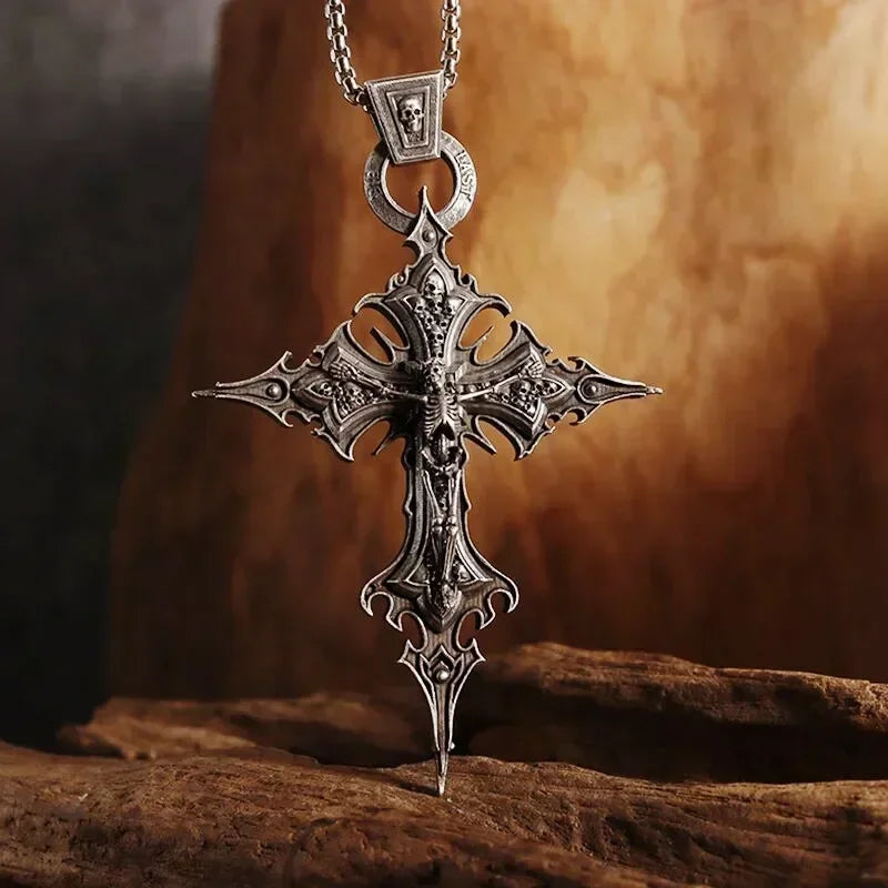 Purgatory Cross Necklace