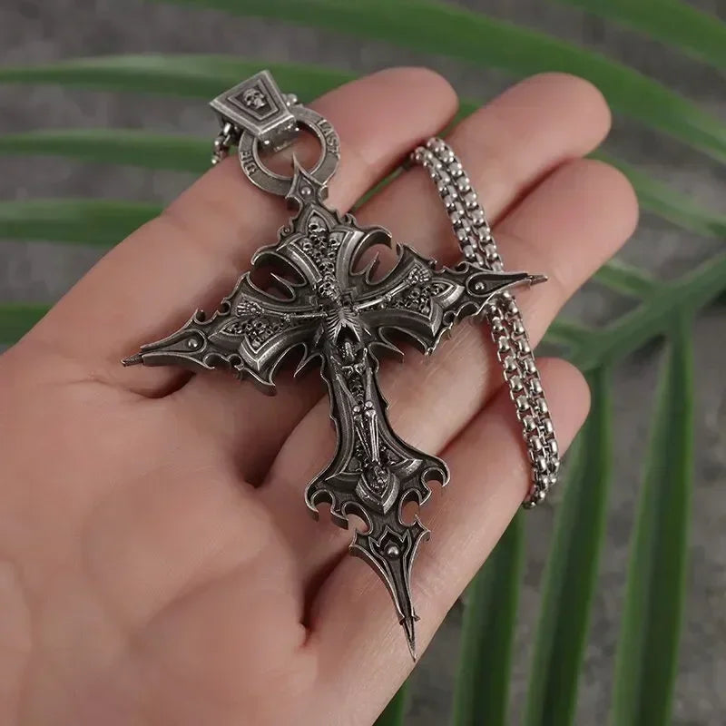 Purgatory Cross Necklace