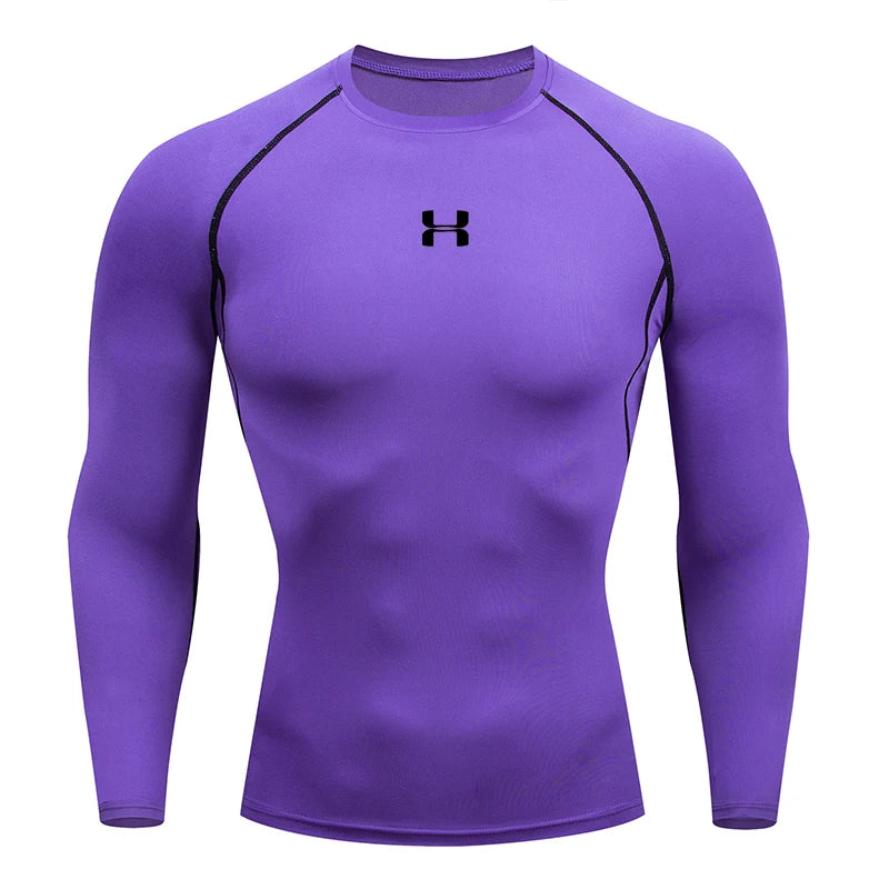 Men Running Compression T-shirt