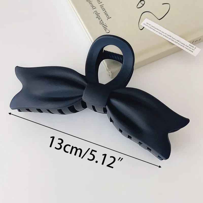 Large Black Hair Clip