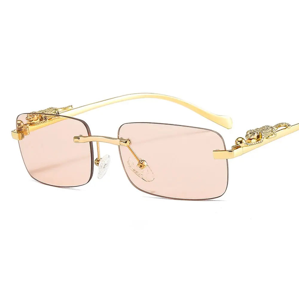 Rimless Square Sunglasses