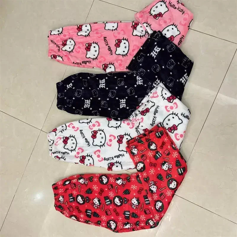 Halloween Hello Kitty Pajama Pants