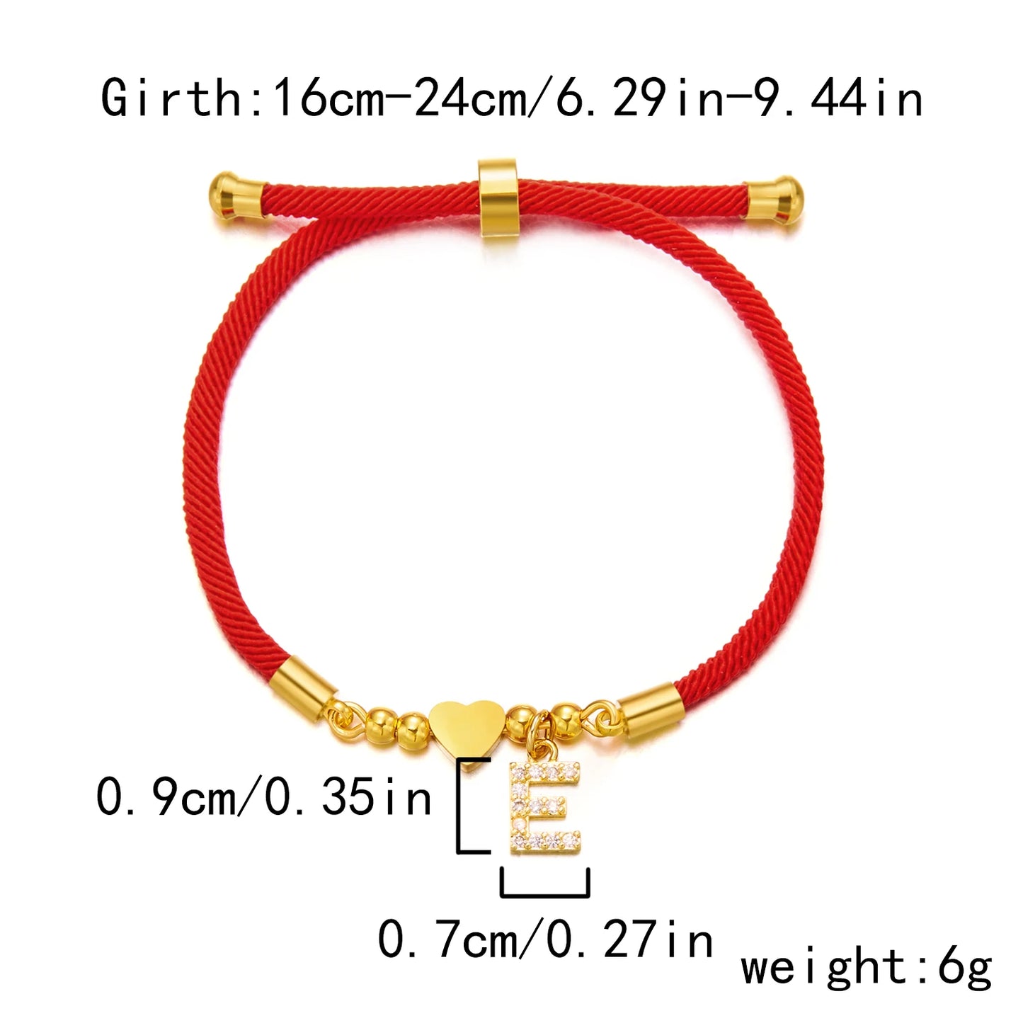 Gold A-Z Bracelet