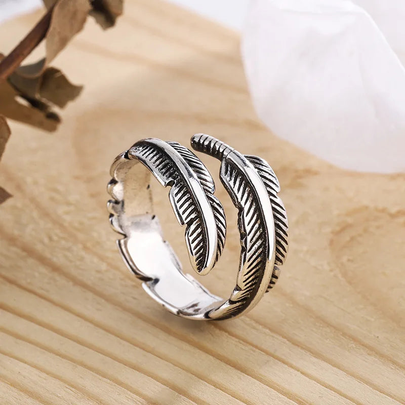 Silve Wing Dragon Ring