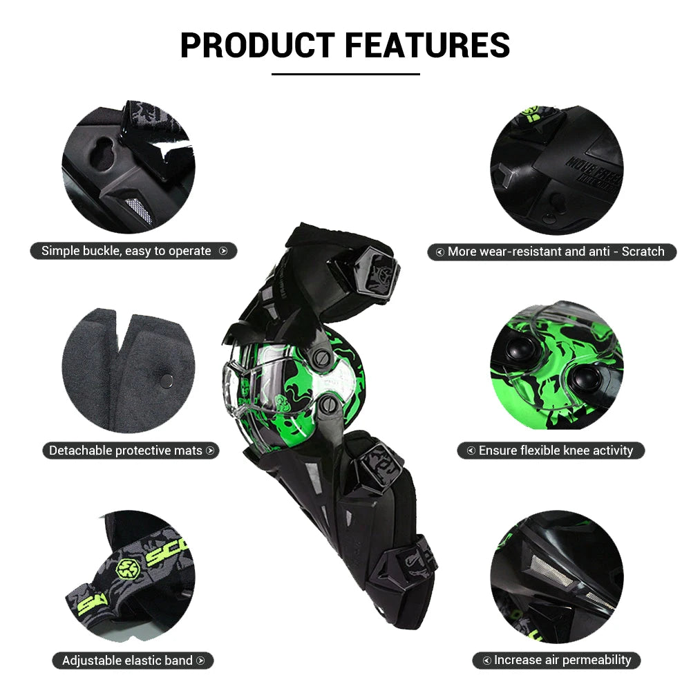 SCOYCO Motorcycle Knee Pads