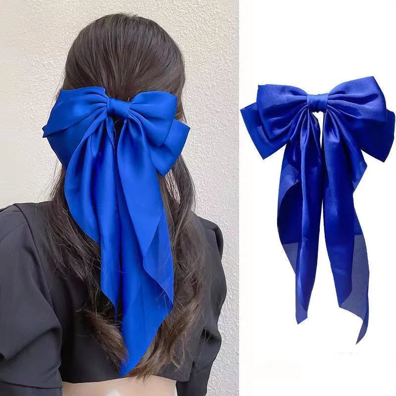 Chiffon Bow Hair Clip