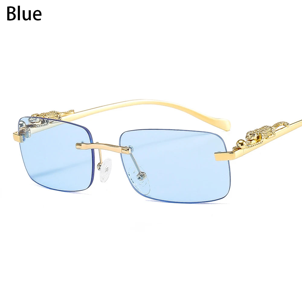 Rimless Square Sunglasses