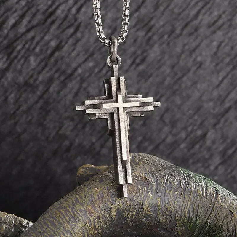 Purgatory Cross Necklace