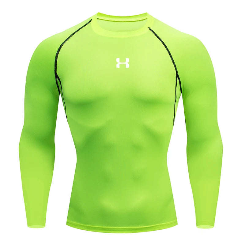 Men Running Compression T-shirt